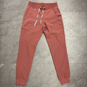 Figs Coral Jogger Scrub Pants
